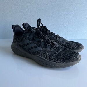 Adidas Men's Fluidflow 2.0 Running Shoes, Black/Gresix, Size EG3666 10.5 SR1